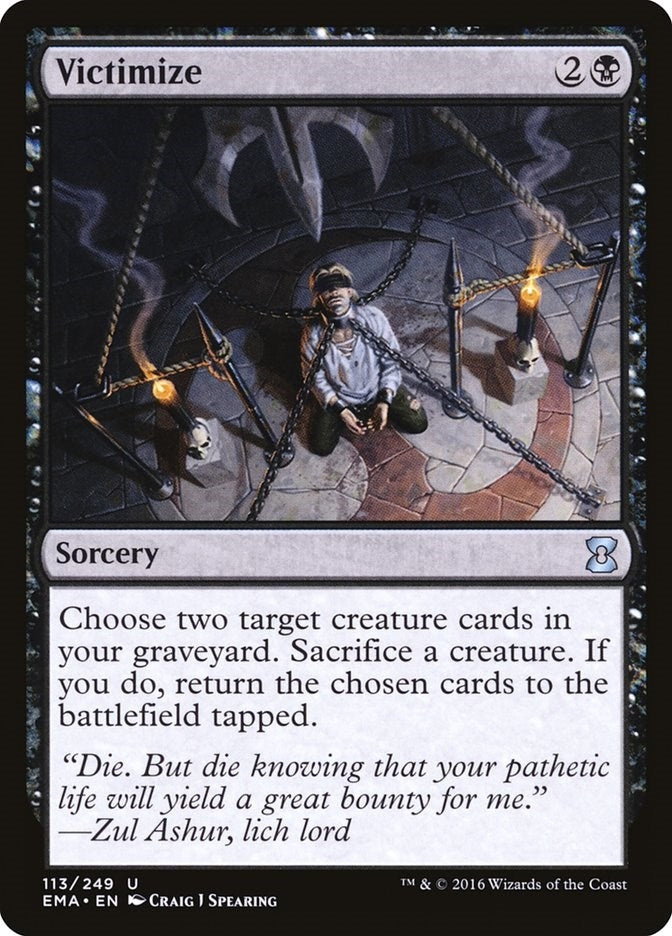 Victimize (113) [EMA] - MTG Single