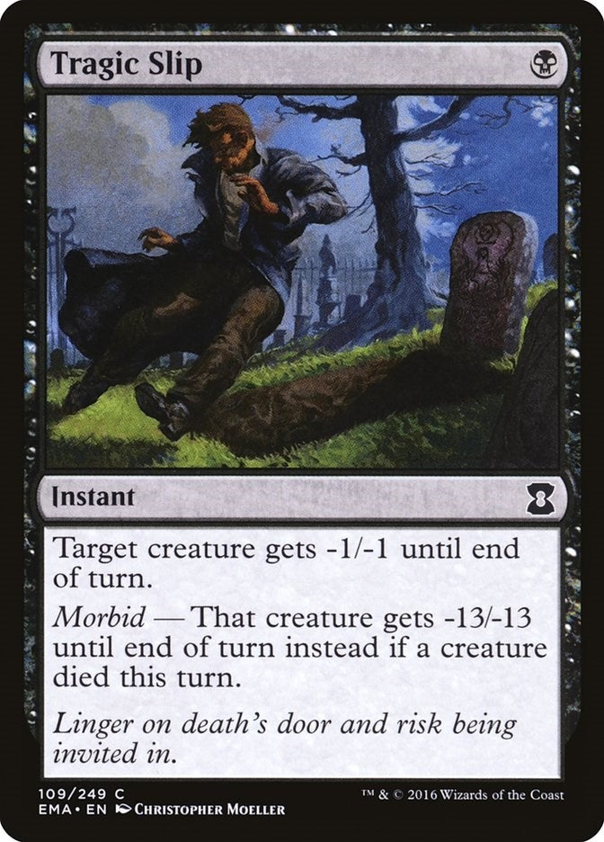 Tragic Slip (109) [EMA] - MTG Single