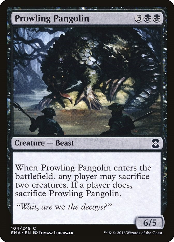 Prowling Pangolin (104) [EMA] - MTG Single