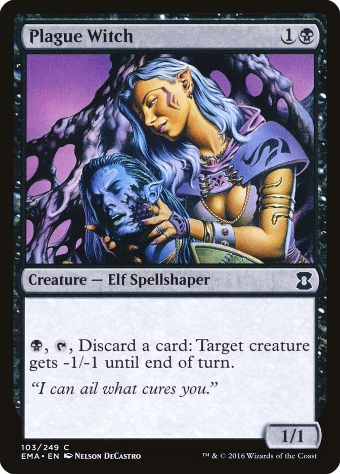 Plague Witch (103) [EMA] - MTG Single