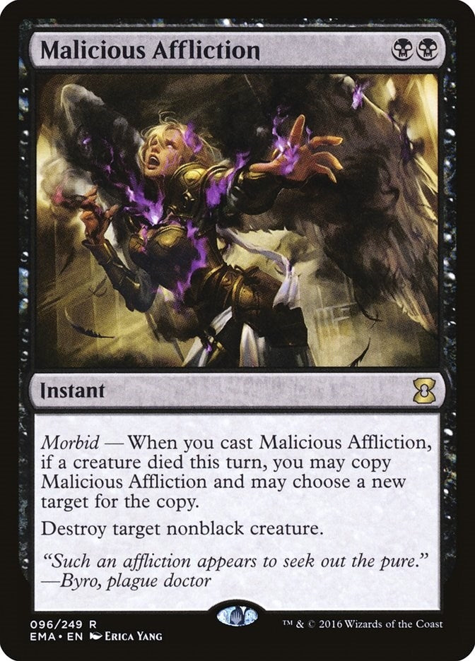 Malicious Affliction (96) [EMA] - MTG Single