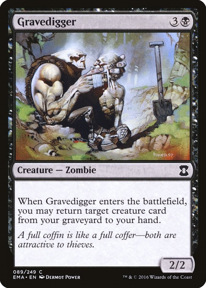 Gravedigger (89) [EMA] - MTG Single