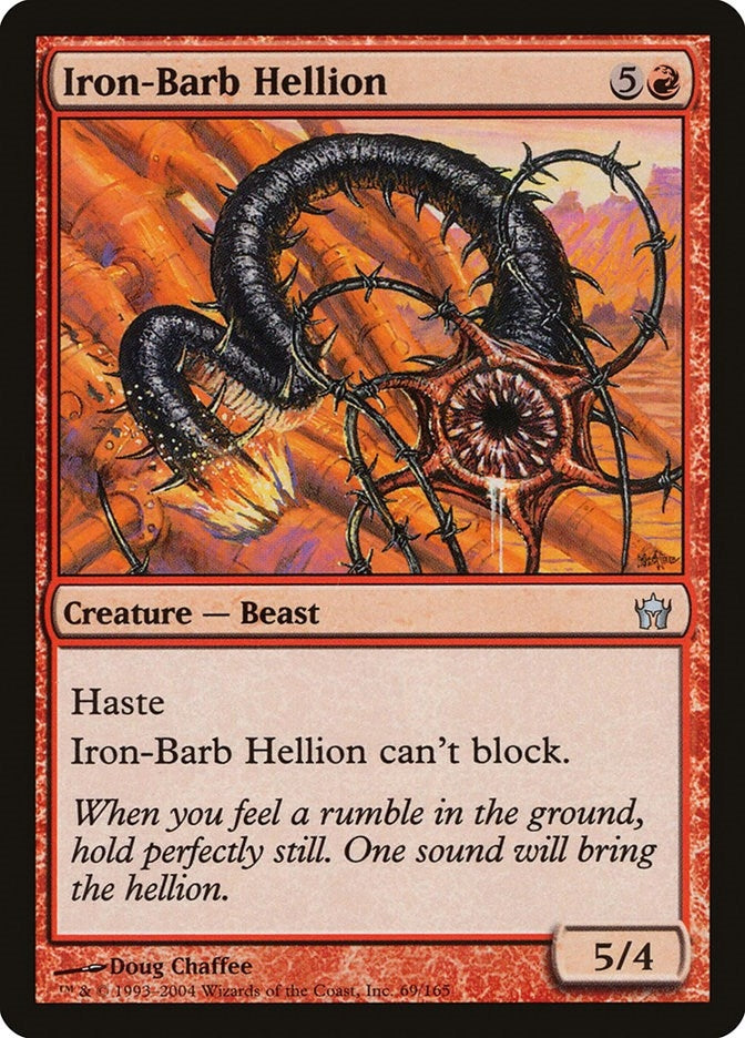 Iron-Barb Hellion (69) [5DN] - MTG Single