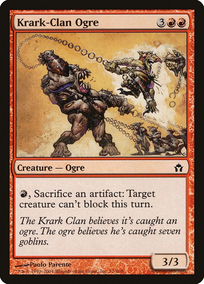 Krark-Clan Ogre (71) [5DN] - MTG Single