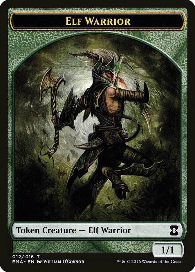 Elf Warrior Token (0) [EMA] - MTG Single