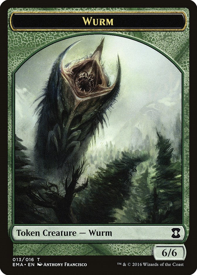 Wurm Token (0) [EMA] - MTG Single