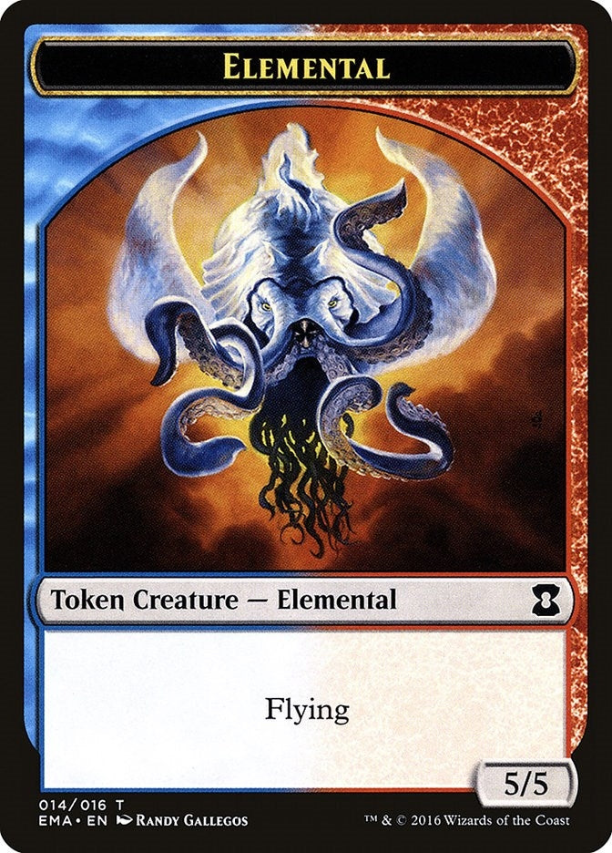 Elemental Token (Multicolor) (0) [EMA] - MTG Single