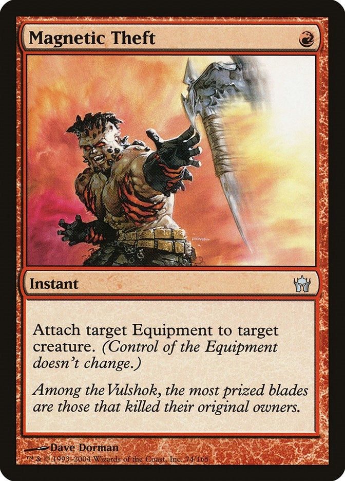 Magnetic Theft (74) [5DN] - MTG Single