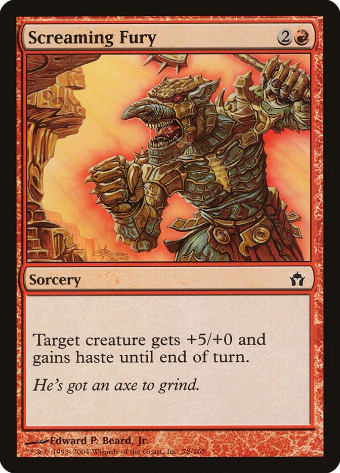 Screaming Fury (78) [5DN] - MTG Single