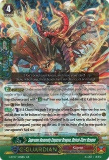 Supreme Heavenly Emperor Dragon Defeat Flare Dragon (7002) [G-BT07] - Cardfight Vanguard Single