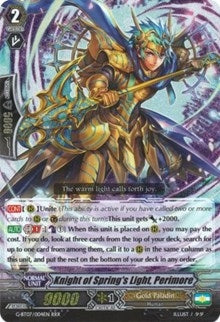 Knight of Spring’s Light Perimore (7004) [G-BT07] - Cardfight Vanguard Single