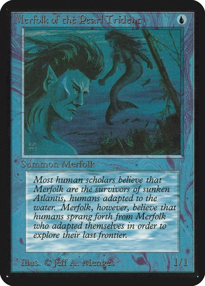 Merfolk of the Pearl Trident [LEA] - MTG Single