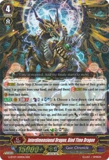 Interdimensional Dragon Bind Time Dragon (7009) [G-BT07] - Cardfight Vanguard Single