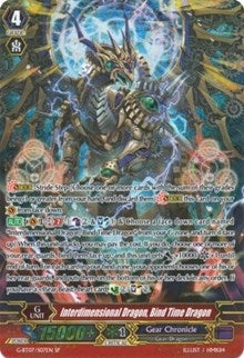 Interdimensional Dragon Bind Time Dragon (SP) (707) [G-BT07] - Cardfight Vanguard Single