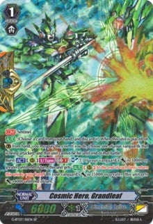 Cosmic Hero Grandleaf (SP) (711) [G-BT07] - Cardfight Vanguard Single