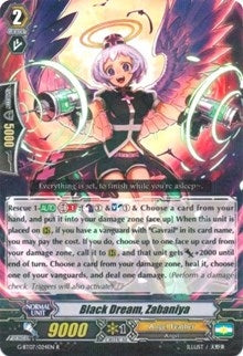 Black Dream Zabaniya (7024) [G-BT07] - Cardfight Vanguard Single