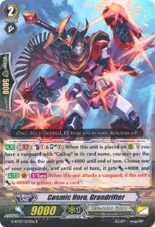 Cosmic Hero Grandrifter (7037) [G-BT07] - Cardfight Vanguard Single