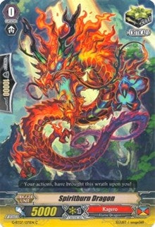 Spiritburn Dragon (7071) [G-BT07] - Cardfight Vanguard Single