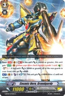 Cosmic Hero Grandgardy (7073) [G-BT07] - Cardfight Vanguard Single