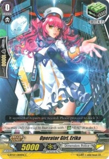 Operator Girl Erika (7084) [G-BT07] - Cardfight Vanguard Single