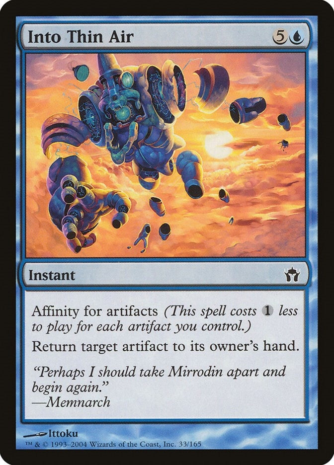 Into Thin Air (33) [5DN] - MTG Single