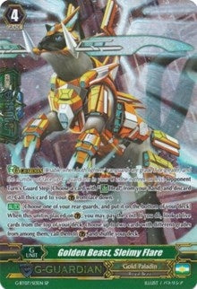Golden Beast Sleimy Flare (SP) (713) [G-BT07] - Cardfight Vanguard Single