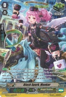 Black Spark Munkar (SP) (720) [G-BT07] - Cardfight Vanguard Single