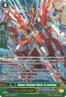 Super Cosmic Hero X-carivou (SP) (725) [G-BT07] - Cardfight Vanguard Single