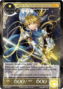 Bors Returned Adventurer (2) [BFA] - Force of Will Single