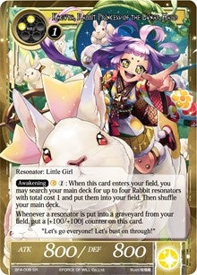Kaguya Rabbit Princess of the Lunar Halo (8) [BFA] - Force of Will Single