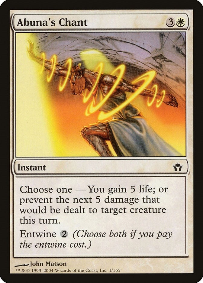 Abuna’s Chant (1) [5DN] - MTG Single