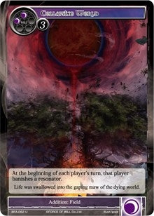 Collapsing World (62) [BFA] - Force of Will Single
