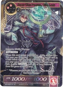 Interdimensional Monarch Gill Lapis // Space-Time Pursuer Gill Lapis (Full Art) (80) [BFA] - Force of Will Single