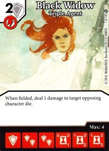 Black Widow - Triple Agent (1) [MACIV] - Dice Masters Single