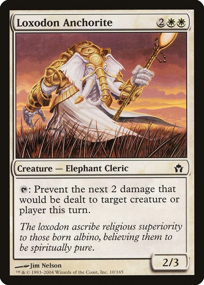 Loxodon Anchorite (10) [5DN] - MTG Single