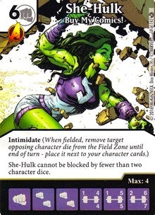 She-Hulk - Buy My Comics! (19) [MACIV] - Dice Masters Single