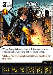 Wasp - Fasionista (22) [MACIV] - Dice Masters Single