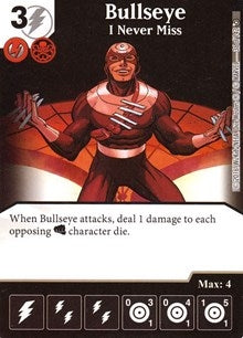 Bullseye - I Never Miss (36) [MACIV] - Dice Masters Single
