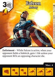 Falcon - Aviary (40) [MACIV] - Dice Masters Single