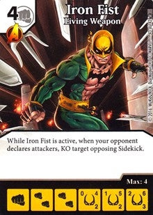Iron Fist - Living Weapon (43) [MACIV] - Dice Masters Single