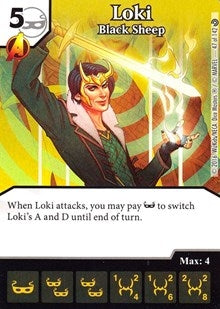 Loki - Black Sheep (47) [MACIV] - Dice Masters Single