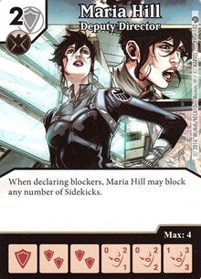 Maria Hill - Deputy Director (49) [MACIV] - Dice Masters Single