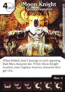 Moon Knight - Split Personality (51) [MACIV] - Dice Masters Single
