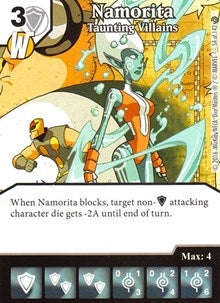 Namorita - Taunting Villains (54) [MACIV] - Dice Masters Single