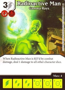 Radioactive Man - Gamma Rays (58) [MACIV] - Dice Masters Single
