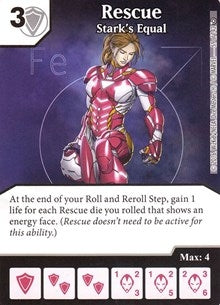 Rescue - Stark’s Equal (59) [MACIV] - Dice Masters Single