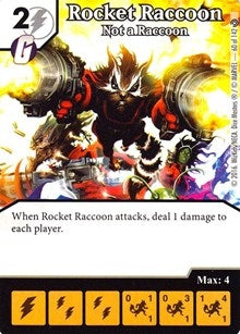 Rocket Raccoon - Not a Raccoon (60) [MACIV] - Dice Masters Single