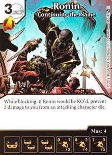 Ronin - Continuing the Name (61) [MACIV] - Dice Masters Single