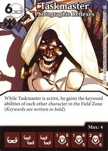 Taskmaster - Photographic Reflexes (67) [MACIV] - Dice Masters Single