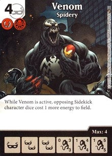 Venom - Spidery (69) [MACIV] - Dice Masters Single
